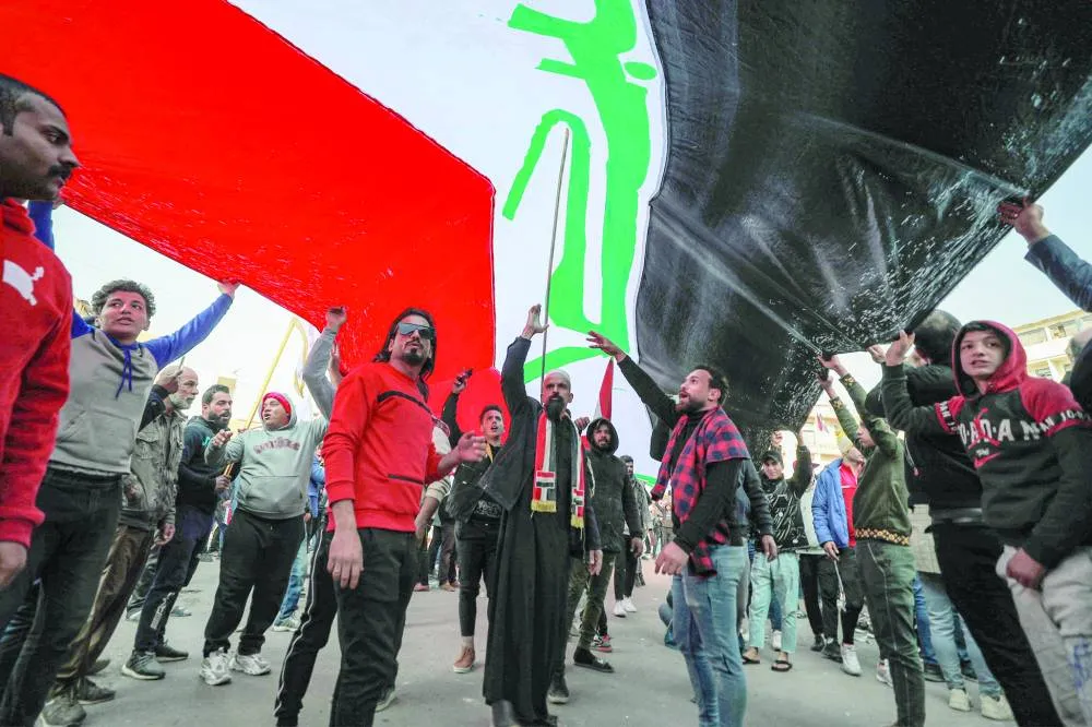 Iraqi Parliament for legislation of "freedom of expression and demonstration"

 Arabausa