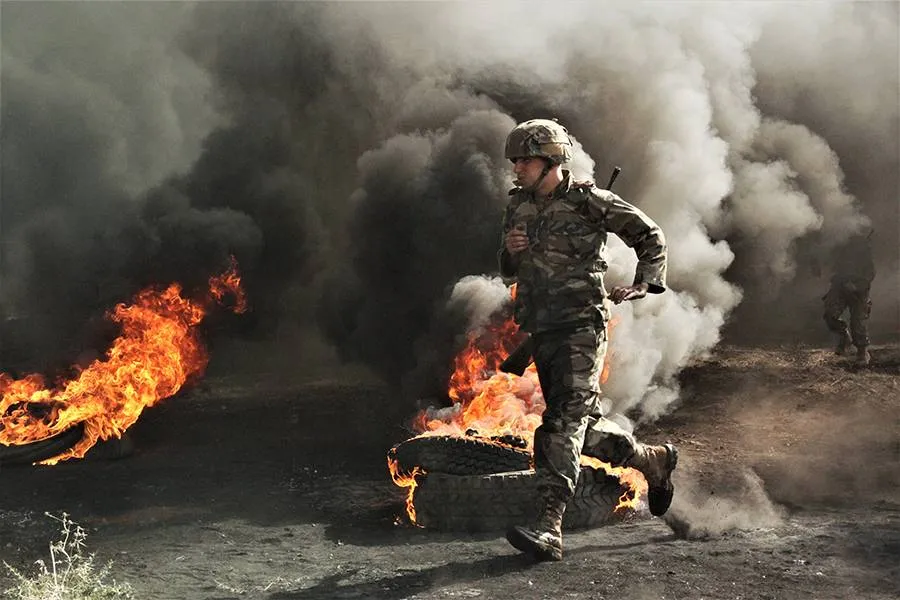 Largely Lebanese solidarity with the exercise after the hezbollah warehouse shock

 Arabausa