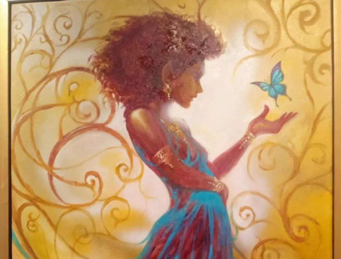 Lonely paint and scenes of popular birthday in a Cairo show
Arabausa