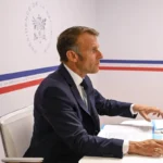 Macron calls an unified front between Ukraine and Europe in the Washington talk

 Arabausa