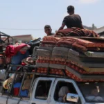Mile of gaza cities were moved before an imminent israelian attack

 Arabausa
