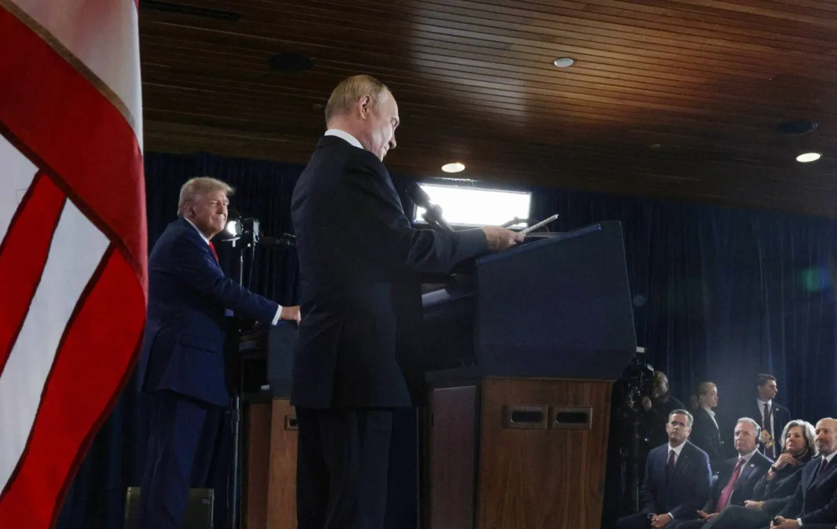 Putin's smile, Trump's silence and the red carpet ... Alaska summit in 5 shooters
Arabausa