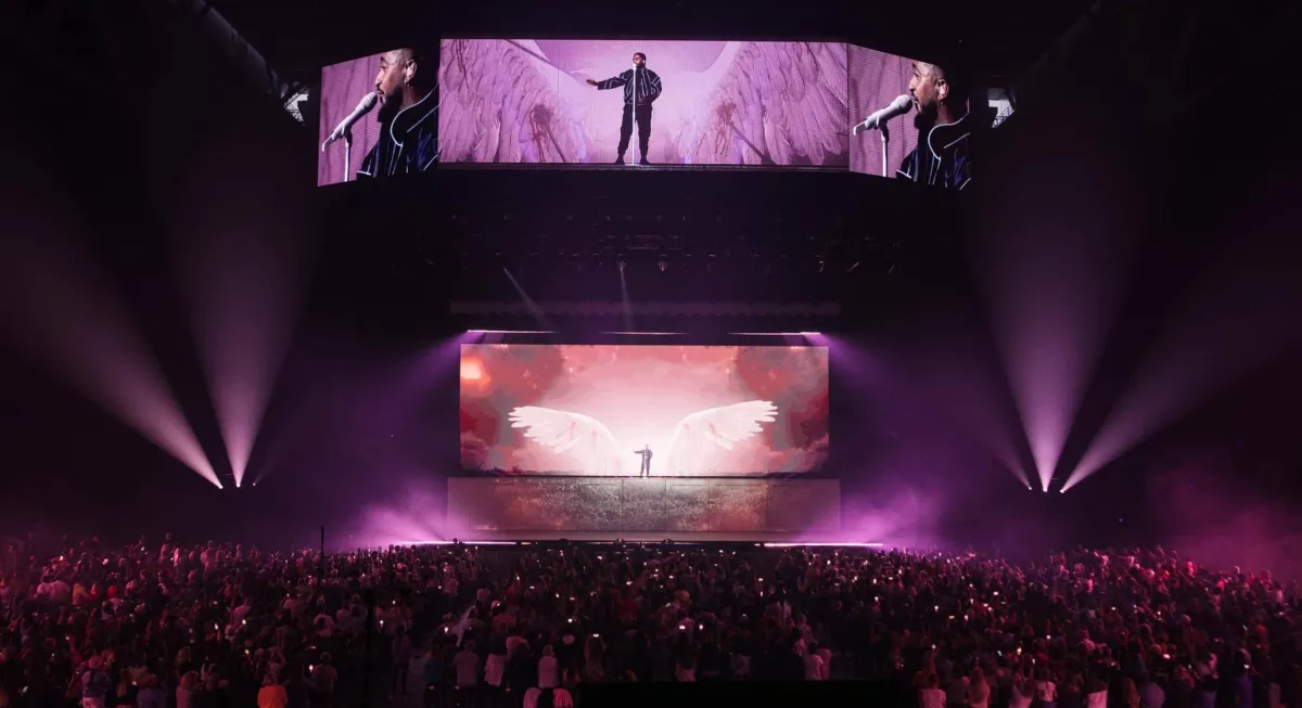 Sleemanan brings his fame by "Eurovjion" to international festivals of "beblos"
Arabausa