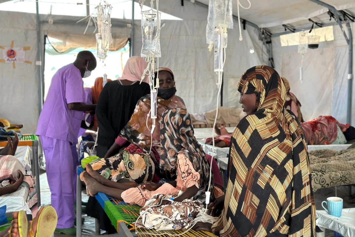 Sudan is witness the worst outbreak of cholera in years and at least 40 people in a week
Arabausa