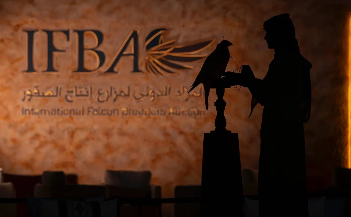 The Conclusion of 21 days from the auction of International Falcon with the gold more than $ 3 million
Arabausa