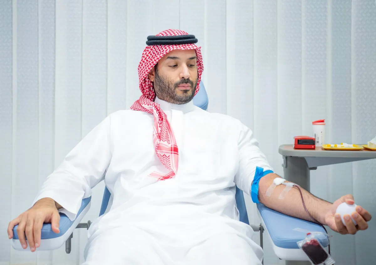 The Prince of the Saudi crown launches a national campaign to donate blood
Arabausa