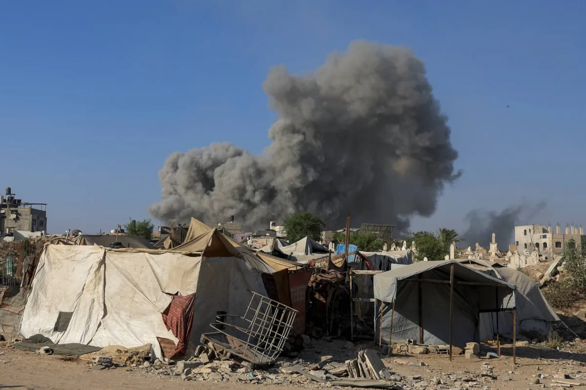 The city of the Israeli Army EPI ePIs and Jabalia and Al -Zytoun Neighborhood
Arabausa