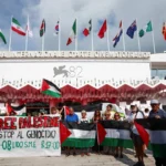 The festival of Venice starts the prostest of the Palestinians Support and Call Israel

 Arabausa