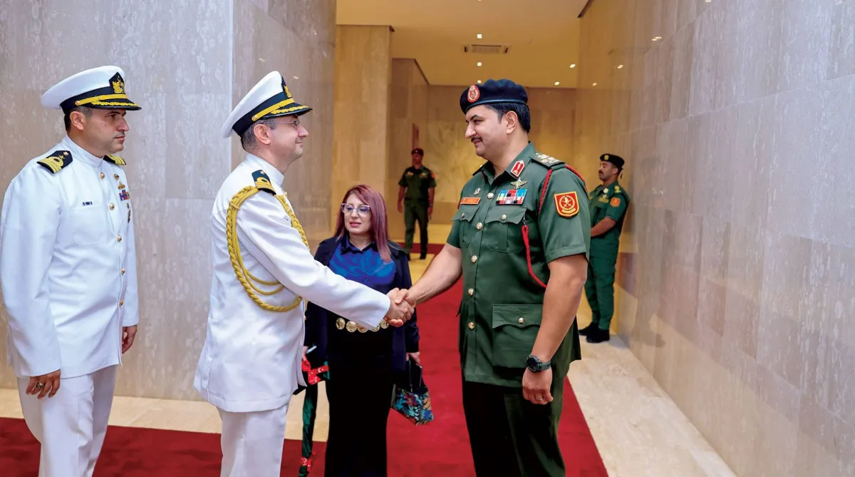 The haftr saddam begins their duties meet a Turkish delegation
Arabausa