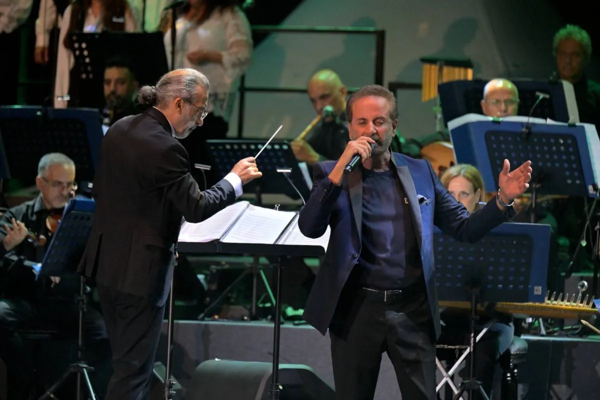 The launch of the international festivals "Sidon" with national orchestra and ghienan sadia
Arabausa