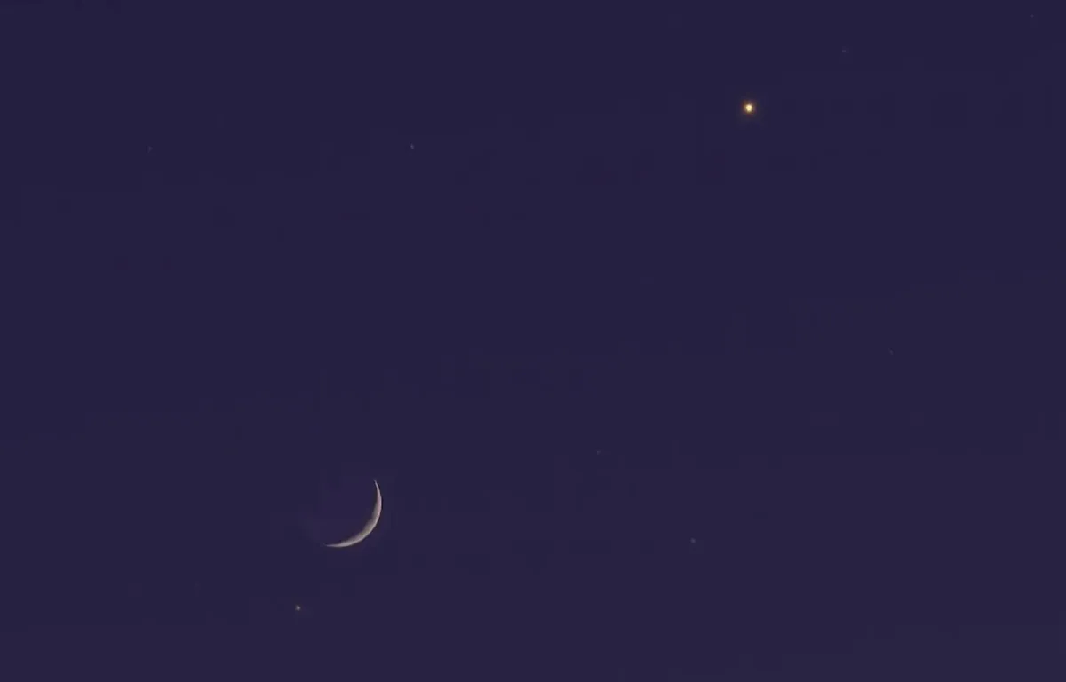 The moon association with mars in the sky of Saudi Arabia
Arabausa